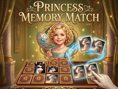 遊戲Princess Memory Match
