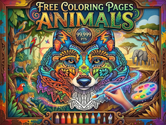 遊戲Free Coloring Pages Animals