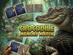 遊戲Crocodile Memory Match