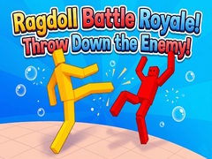 遊戲Ragdoll Battle Royale! Throw Down the Enemy!
