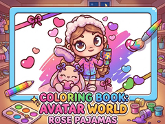 遊戲Coloring Book: Avatar World Rose Pajamas