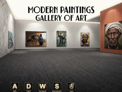 遊戲Modern Paintings. Gallery of Art