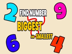 遊戲Find Number Biggest and Smallest