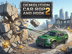 遊戲Demolition Car Rope and Hook 2