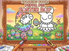 遊戲Coloring Book: Peppa Pig Easter Day