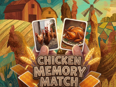 遊戲Chicken Memory Match