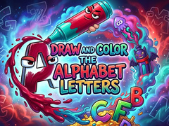 遊戲Draw and Color the Alphabet Letters
