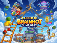 遊戲Ladder to Brainhot: Climb Obby