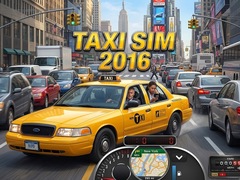 遊戲Taxi Sim 2016