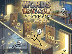 遊戲Words Story Stickman Puzzle