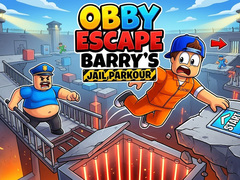 遊戲Obby - Escape Barry's Jail Parkour