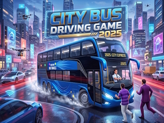 遊戲City Bus Driving game 2025