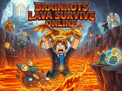 遊戲Brainrots Lava Survive Online
