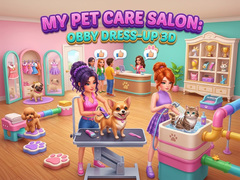 遊戲My Pet Care Salon: Obby Dress-Up 3D