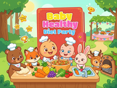 遊戲Baby Healthy Diet Party