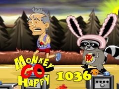 遊戲Monkey Go Happy Stage 1036