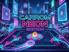 遊戲Carrom Neon Edition