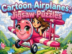 遊戲Cartoon Airplanes: Jigsaw Puzzles