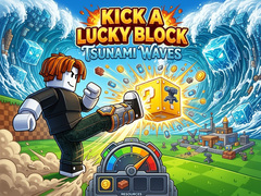 遊戲Kick a Lucky Block: Tsunami Waves