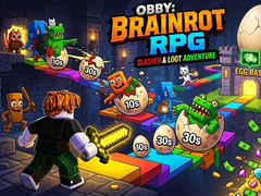 遊戲Obby: Brainrot RPG Slasher & Loot Adventure