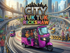遊戲City Tuk Tuk Rickshaw