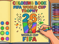 遊戲Coloring Book: FIFA World Cup Trophy