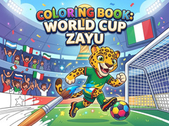 遊戲Coloring Book: World Cup Zayu