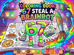 遊戲Coloring Book: 67 Steal A Brainrot