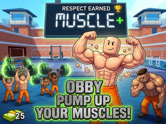 遊戲Obby Pump Up Your Muscles! 