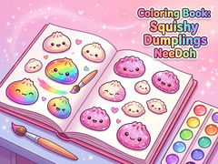 遊戲Coloring Book: Squishy Dumplings NeeDoh