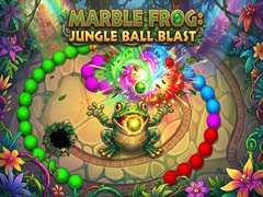 遊戲Marble Frog: Jungle Ball Blast