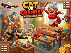 遊戲Cat Vs Granny! Ragdoll Sandbox