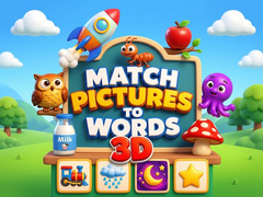 遊戲Match Pictures to Words 3D