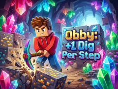 遊戲Obby: +1 Dig Per Step