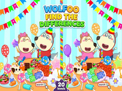 遊戲Wolfoo Spot The Difference