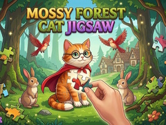遊戲Mossy Forest Cat Jigsaw