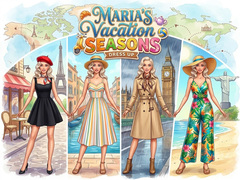 遊戲Maria's Vacation Seasons Dress Up