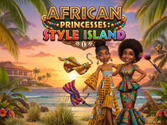 遊戲African Princesses: Style Island