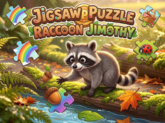 遊戲Jigsaw Puzzle: Raccoon Jimothy 