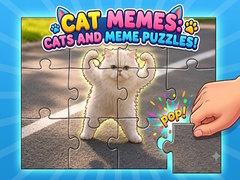 遊戲Cat Memes: Cats and Meme Puzzles!
