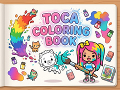 遊戲Toca Coloring Book