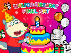遊戲Wolfoo Birthday Pixel Art