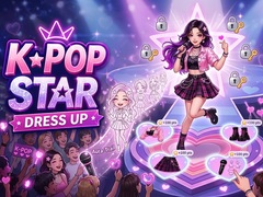 遊戲Kpop Star Dress Up