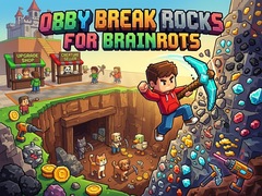 遊戲Obby: Break Rocks For Brainrots