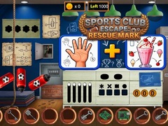 遊戲Sports Club Escape Rescue Mark