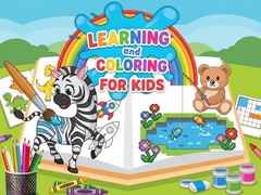 遊戲Learning and Coloring For Kids