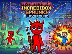 遊戲Pixelated Game Incredibox Sprunki Playground