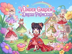 遊戲Vlinder Garden Dress Princess 