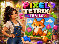 遊戲Pixel Tetrix Trails
