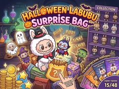 遊戲Halloween Labubu Surprise Bag